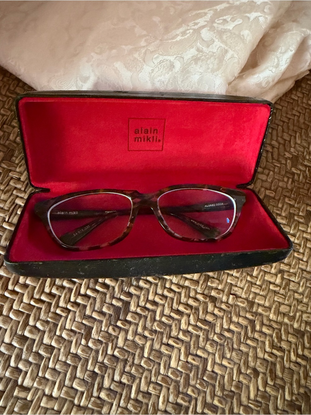 Alain Mikli Women's Tortoiseshell Eyeglasses - Brown